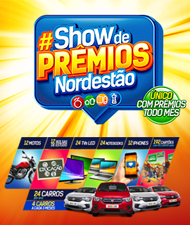 Confira os ganhadores do 9º sorteio Show de Prêmios Nordestão 2017