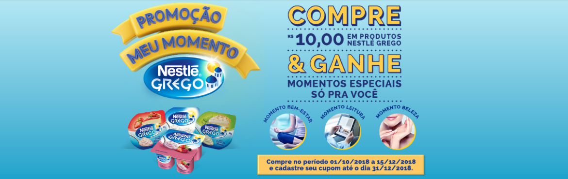 Participe da Promoção Meu Momento da Nestlé