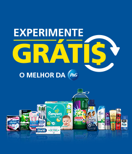 Leve produtos P&G e peça seu dinheiro de volta