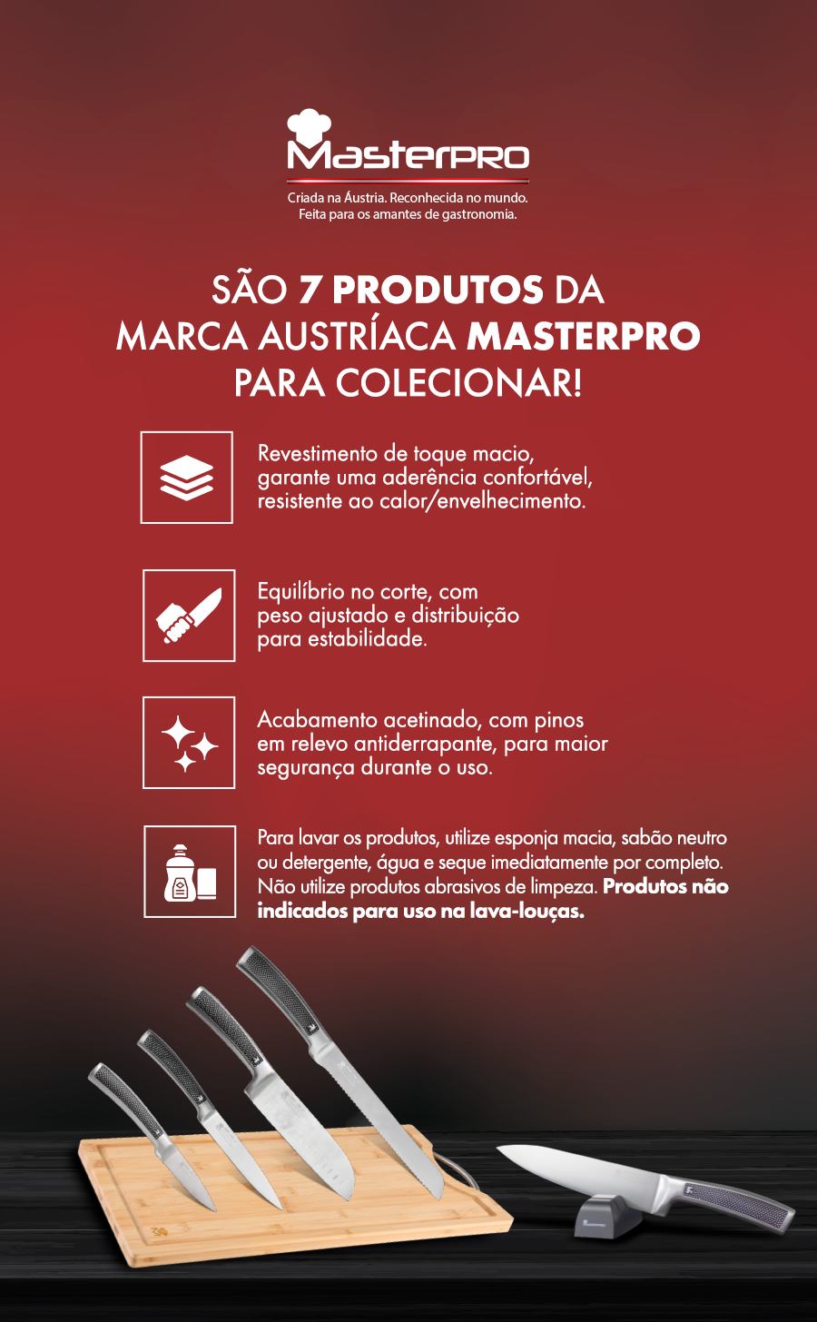 Arte informações dos produtos